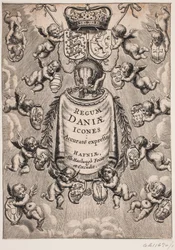 Titelblatt zu "Regum Daniæ Icones", 1646
