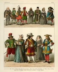 Deutsche Tracht 1600