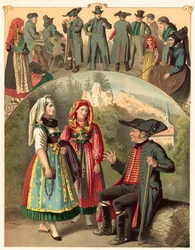 Deutsches Kostüm, Bayern Fränkische Schweiz