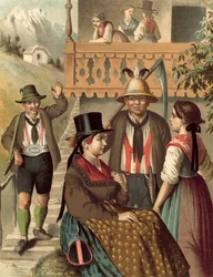 Deutsche Tracht, Österreich, Pinzgau