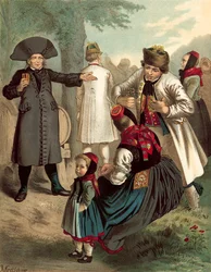 Deutsche Tracht, Thur-Hessen und der Schwalm