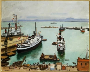 Der Hafen von Algier