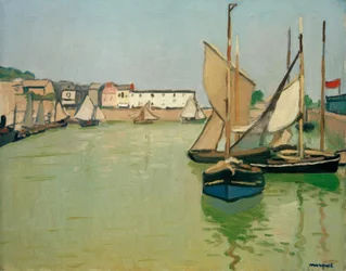 Der Hafen von Honfleur