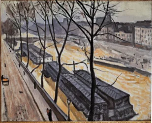 Paris im Winter (Quai de Bourbon)