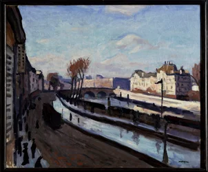 Paris, der Quai des Grands-Augustins