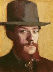 Porträt von Monsieur Mouliet mit Hut, ca. 1899