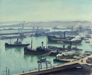 Der Hafen von Algier