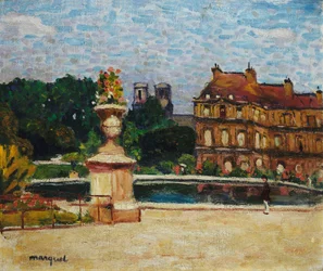 Der Teich im Luxemburg