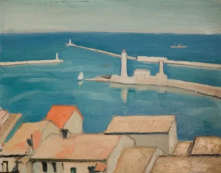 Der Hafen von Cette, Marseille, 1924