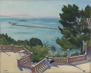 Die Terrasse, L