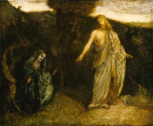 Christus erscheint Maria, ca. 1885