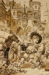 Kindheit von Pantagruel