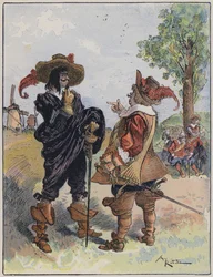 Illustration für Le Capitaine Bellormeau von und illustriert von A. Robida