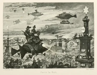 Paris bei Nacht, das zwanzigste Jahrhundert