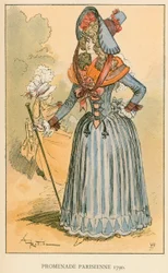 Pariser Promenade 1790
