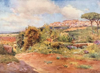 Girgenti vom Garten des S. Nicola