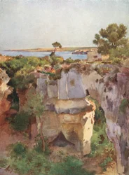 Latomia Dei Capuccini von Villa Politi, Syrakus