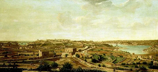 Blick auf Valetta, Malta