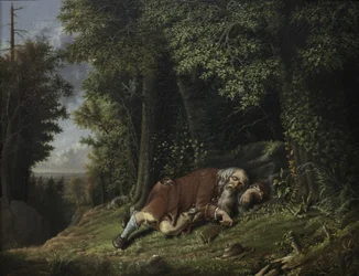 Rip Van Winkle schläft, 1879-80
