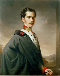 Kaiser Franz Joseph I. von Österreich als junger Mann