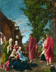 Christus nimmt Abschied von seiner Mutter