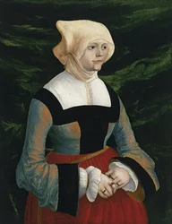 Porträt einer jungen Frau, ca. 1521-1525