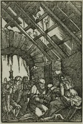 Die Anbetung der Könige, aus Der Fall und die Erlösung des Menschen