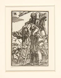 Die Kreuzabnahme, aus der Serie Der Fall und die Erlösung des Menschen