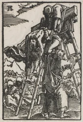 Der Fall und die Erlösung des Menschen: Abnahme vom Kreuz, um 1515