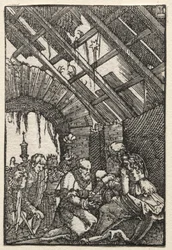 Der Fall und die Erlösung des Menschen: Die Anbetung der Könige, um 1515