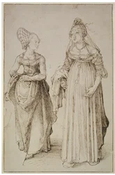 Eine Dame aus Nürnberg und eine Dame aus Venedig