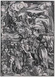 Babylonisches Weib, XIII. Figur, Blatt 15 der Folge "Die Apokalypse"