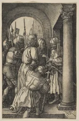 Christus vor Pilatus, aus „Die Passion“