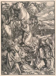 Christus am Ölberg (Agonie im Garten), aus der Großen Passion