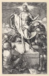 Christi Auferstehung (Kupferstich-Passion)