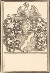 Wappen von Michael Behaim, wahrscheinlich um 1520