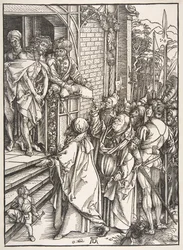 Ecce Homo, aus der Serie Die Große Passion, ca. 1498-99