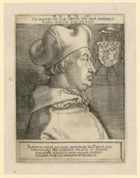 Löwenwappen mit Hahn