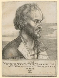 Porträt von Philipp Melanchthon