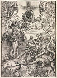 Offenbarung des Johannes: Die Frau, mit der Sonne bekleidet, 1511