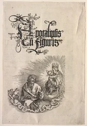 Offenbarung des Johannes: Titelseite zur Apokalypse, 1511