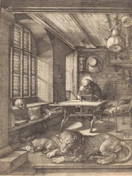 Heiliger Hieronymus in seinem Studierzimmer, 1514