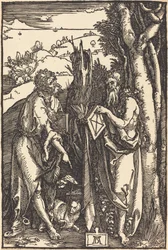 Johannes der Täufer und Onuphrius