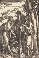 Johannes der Täufer und der heilige Onuphrius, um 1504
