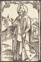 Der heilige Matthias, ca. 1500