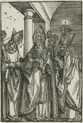 Heilige Nikolaus, Ulrich und Erasmus