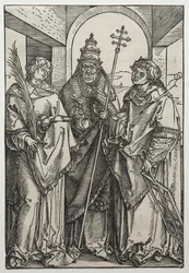 Heilige Stephanus, Sixtus und Laurentius