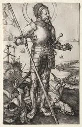 St. Georg zu Fuß, um 1504-1505