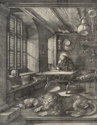 Der heilige Hieronymus in seiner Studierstube