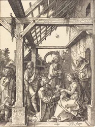Die Anbetung der Könige, 1511